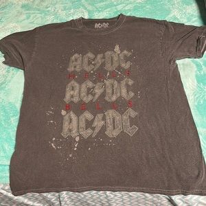 I have an AC/DC shirt. I got it from Forever 21 and I have never worn it.